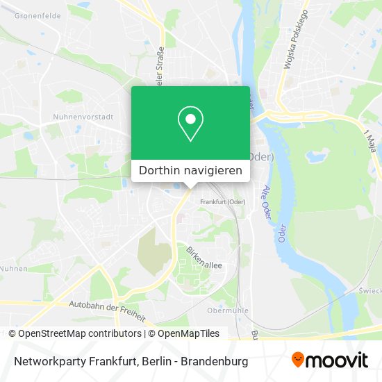 Networkparty Frankfurt Karte