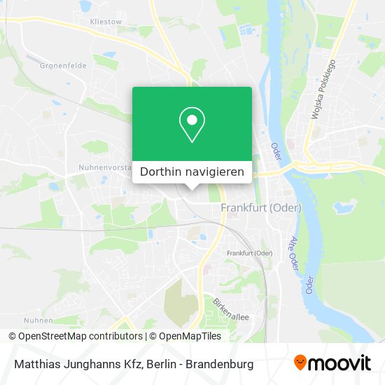 Matthias Junghanns Kfz Karte