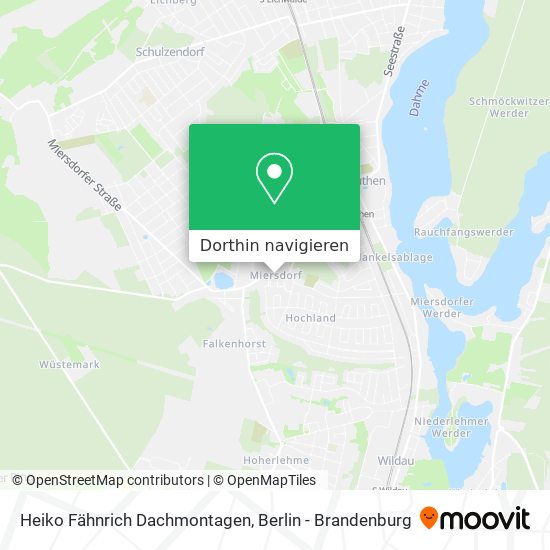 Heiko Fähnrich Dachmontagen Karte