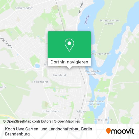 Koch Uwe Garten- und Landschaftsbau Karte