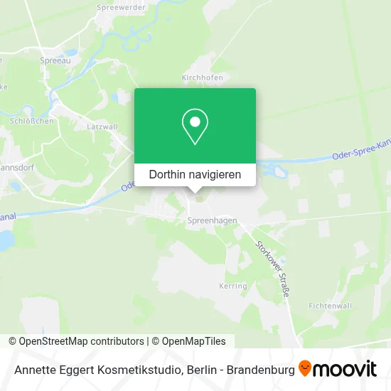 Annette Eggert Kosmetikstudio Karte