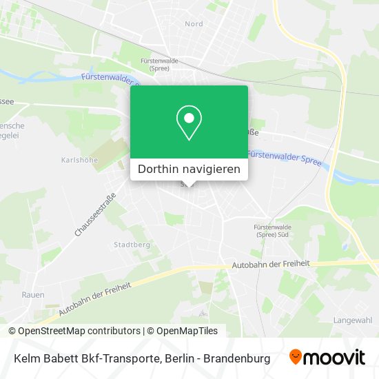 Kelm Babett Bkf-Transporte Karte