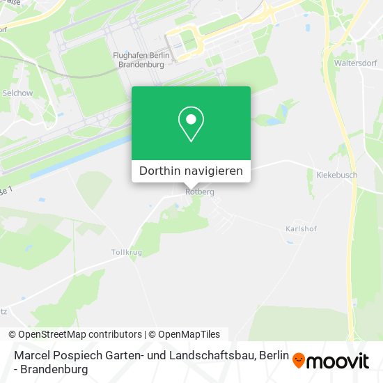 Marcel Pospiech Garten- und Landschaftsbau Karte