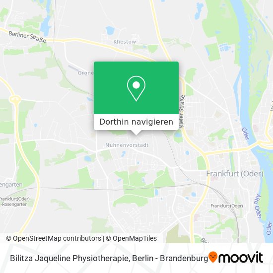 Bilitza Jaqueline Physiotherapie Karte