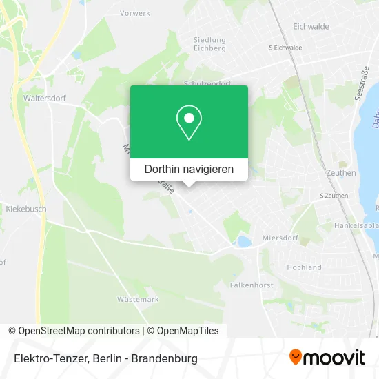 Elektro-Tenzer Karte