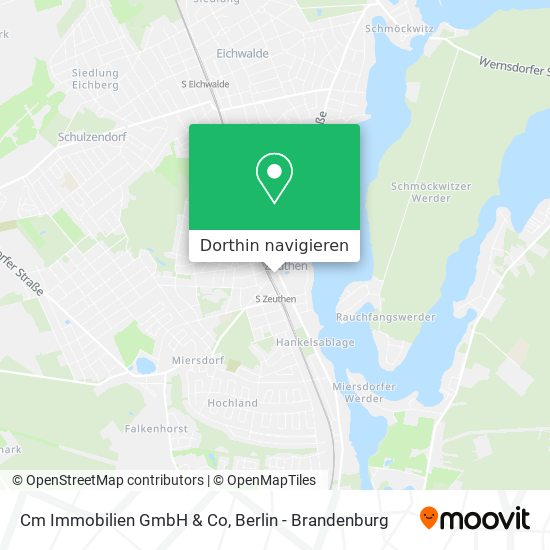 Cm Immobilien GmbH & Co Karte