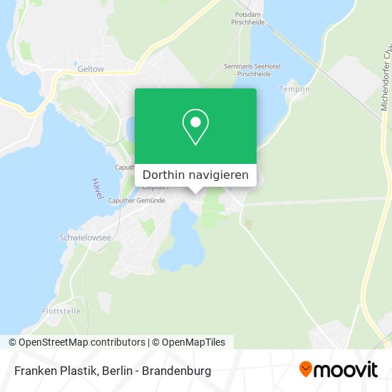 Franken Plastik Karte