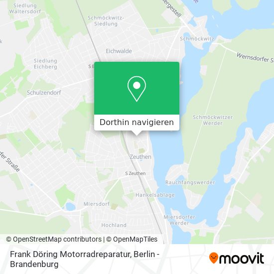 Frank Döring Motorradreparatur Karte