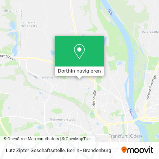 Lutz Zipter Geschäftsstelle Karte