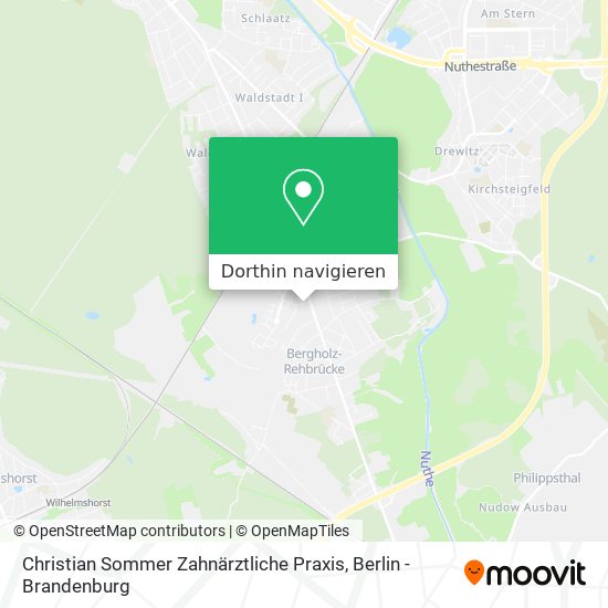 Christian Sommer Zahnärztliche Praxis Karte
