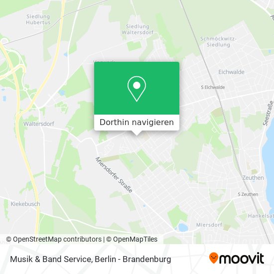 Musik & Band Service Karte