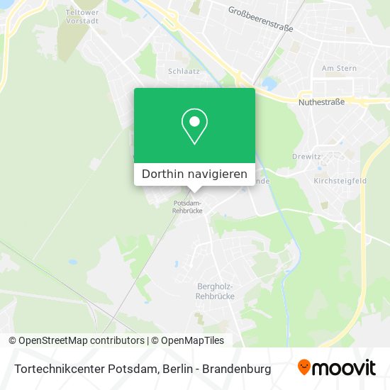 Tortechnikcenter Potsdam Karte