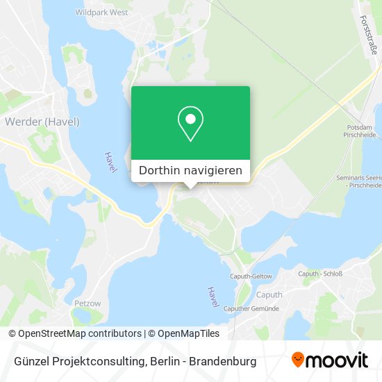Günzel Projektconsulting Karte