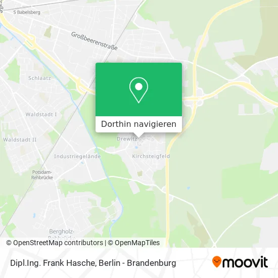 Dipl.Ing. Frank Hasche Karte