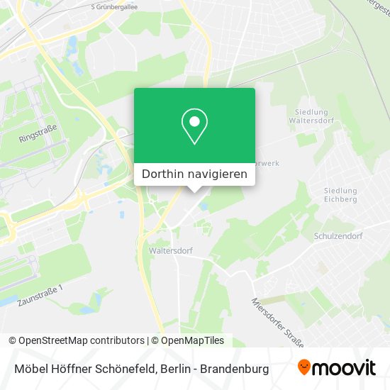 Möbel Höffner Schönefeld Karte