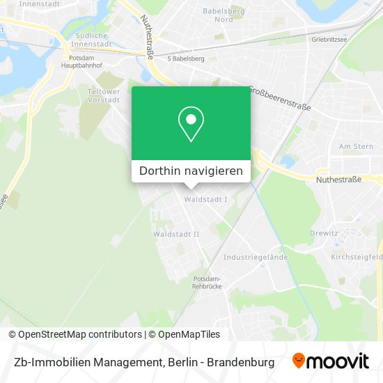 Zb-Immobilien Management Karte