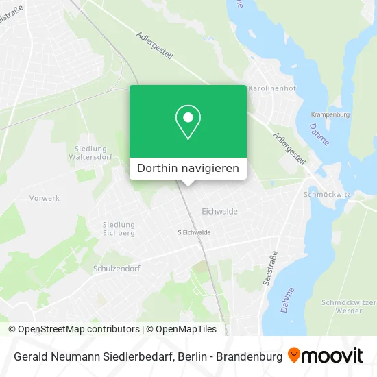 Gerald Neumann Siedlerbedarf Karte