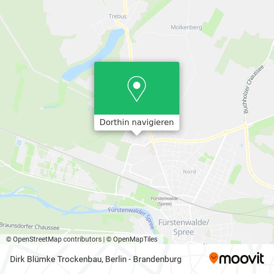 Dirk Blümke Trockenbau Karte