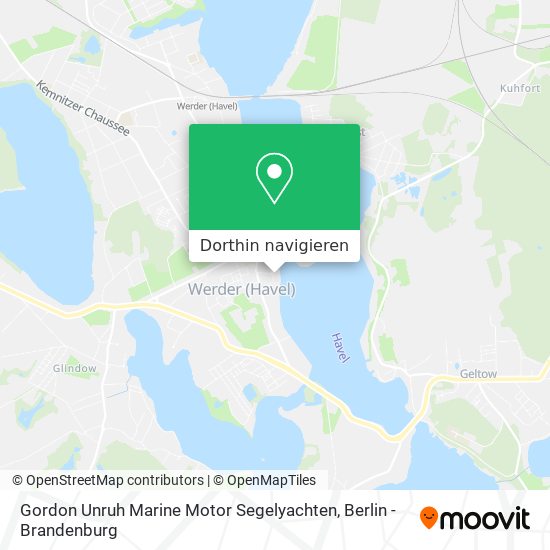 Gordon Unruh Marine Motor Segelyachten Karte