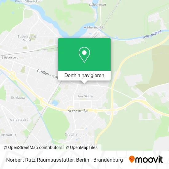 Norbert Rutz Raumausstatter Karte