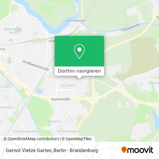 Gernot Vietze Garten Karte