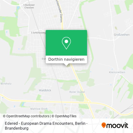 Edered - European Drama Encounters Karte