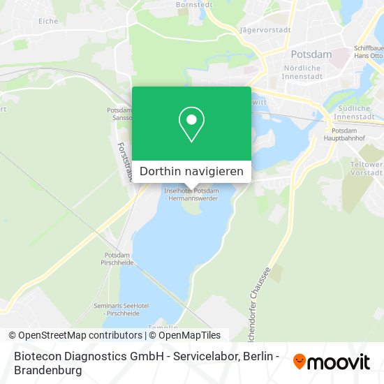 Biotecon Diagnostics GmbH - Servicelabor Karte