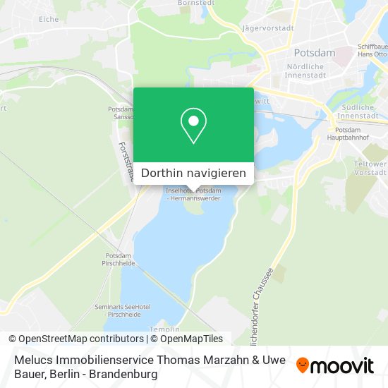 Melucs Immobilienservice Thomas Marzahn & Uwe Bauer Karte