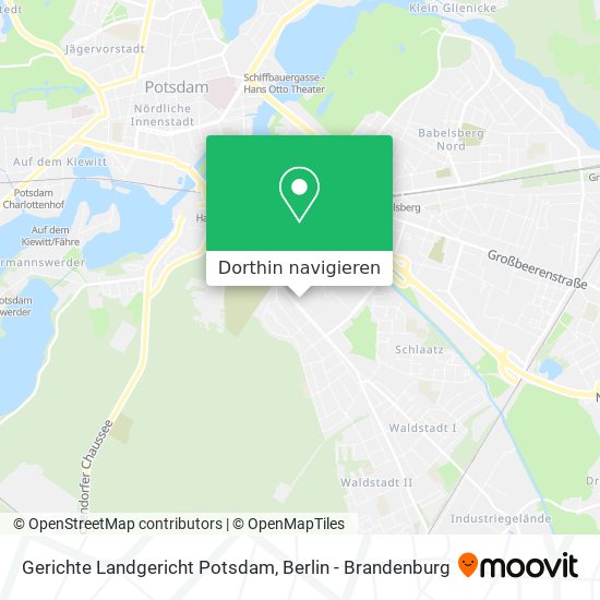 Gerichte Landgericht Potsdam Karte