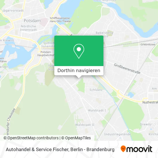 Autohandel & Service Fischer Karte