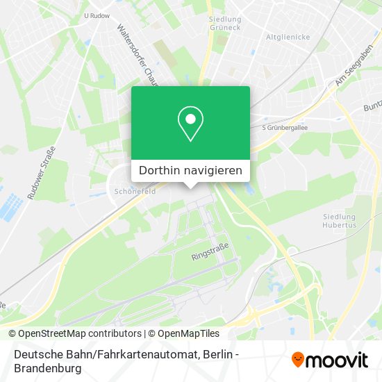 Deutsche Bahn / Fahrkartenautomat Karte