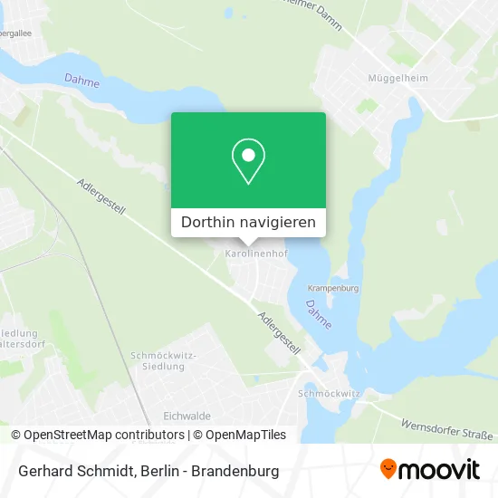 Gerhard Schmidt Karte