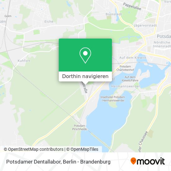 Potsdamer Dentallabor Karte
