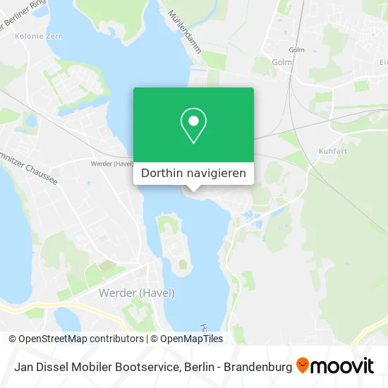 Jan Dissel Mobiler Bootservice Karte