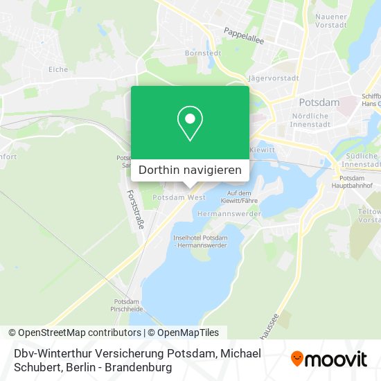 Dbv-Winterthur Versicherung Potsdam, Michael Schubert Karte