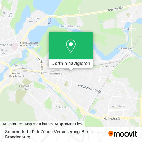 Sommerlatte Dirk Zürich-Versicherung Karte