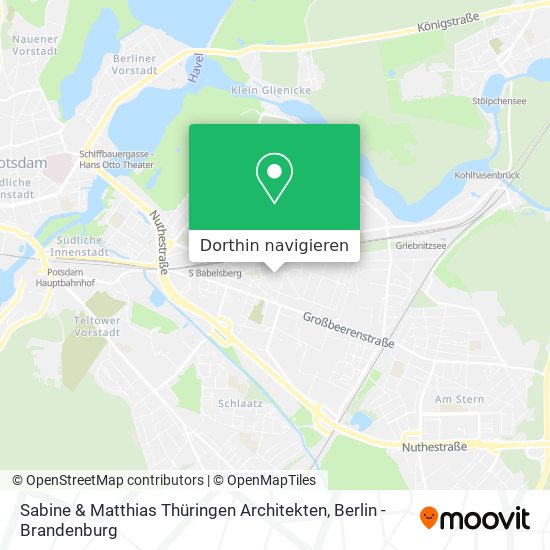 Sabine & Matthias Thüringen Architekten Karte