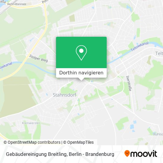 Gebäudereinigung Breitling Karte