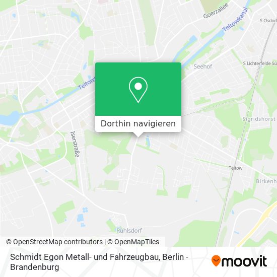 Schmidt Egon Metall- und Fahrzeugbau Karte