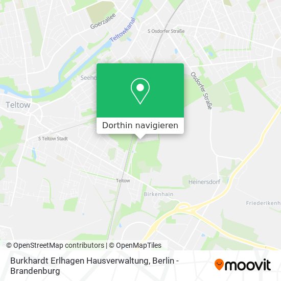 Burkhardt Erlhagen Hausverwaltung Karte