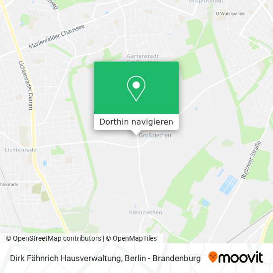 Dirk Fähnrich Hausverwaltung Karte