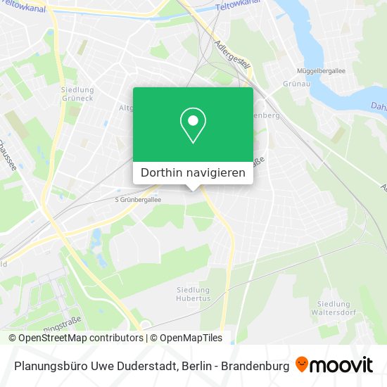 Planungsbüro Uwe Duderstadt Karte