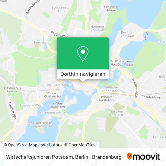 Wirtschaftsjunioren Potsdam Karte