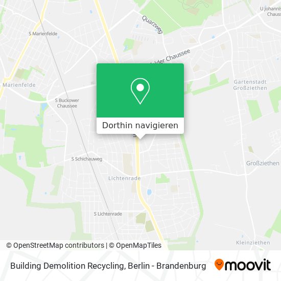 Building Demolition Recycling Karte
