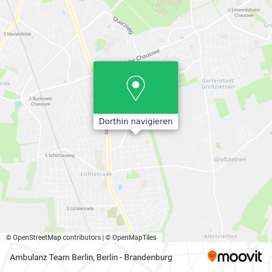 Ambulanz Team Berlin Karte