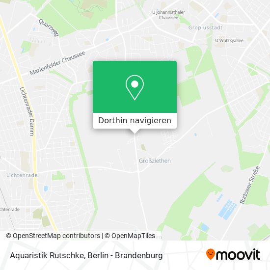 Aquaristik Rutschke Karte