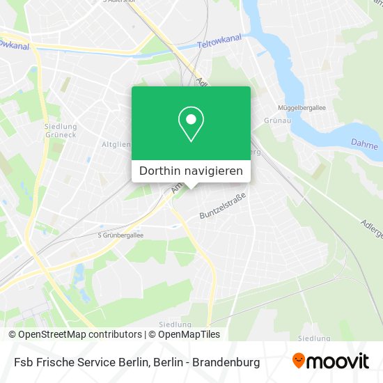 Fsb Frische Service Berlin Karte
