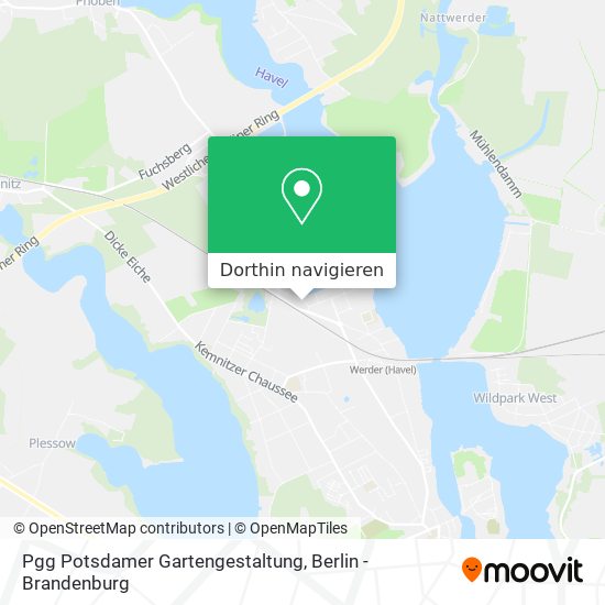 Pgg Potsdamer Gartengestaltung Karte