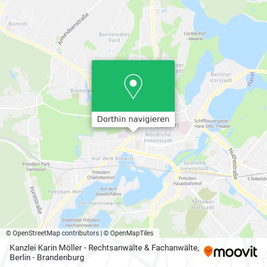 Kanzlei Karin Möller - Rechtsanwälte & Fachanwälte Karte