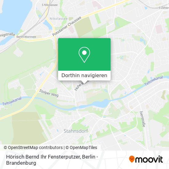 Hörisch Bernd Ihr Fensterputzer Karte